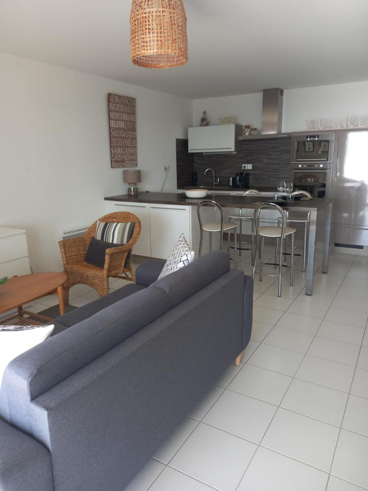 Reve Bleu - Vue Mer Exceptionnelle - Wifi - Draps Et Serviettes Inclus - Balcon Avec Mobilier De Jardin Apartment Penmarc'h Exterior photo
