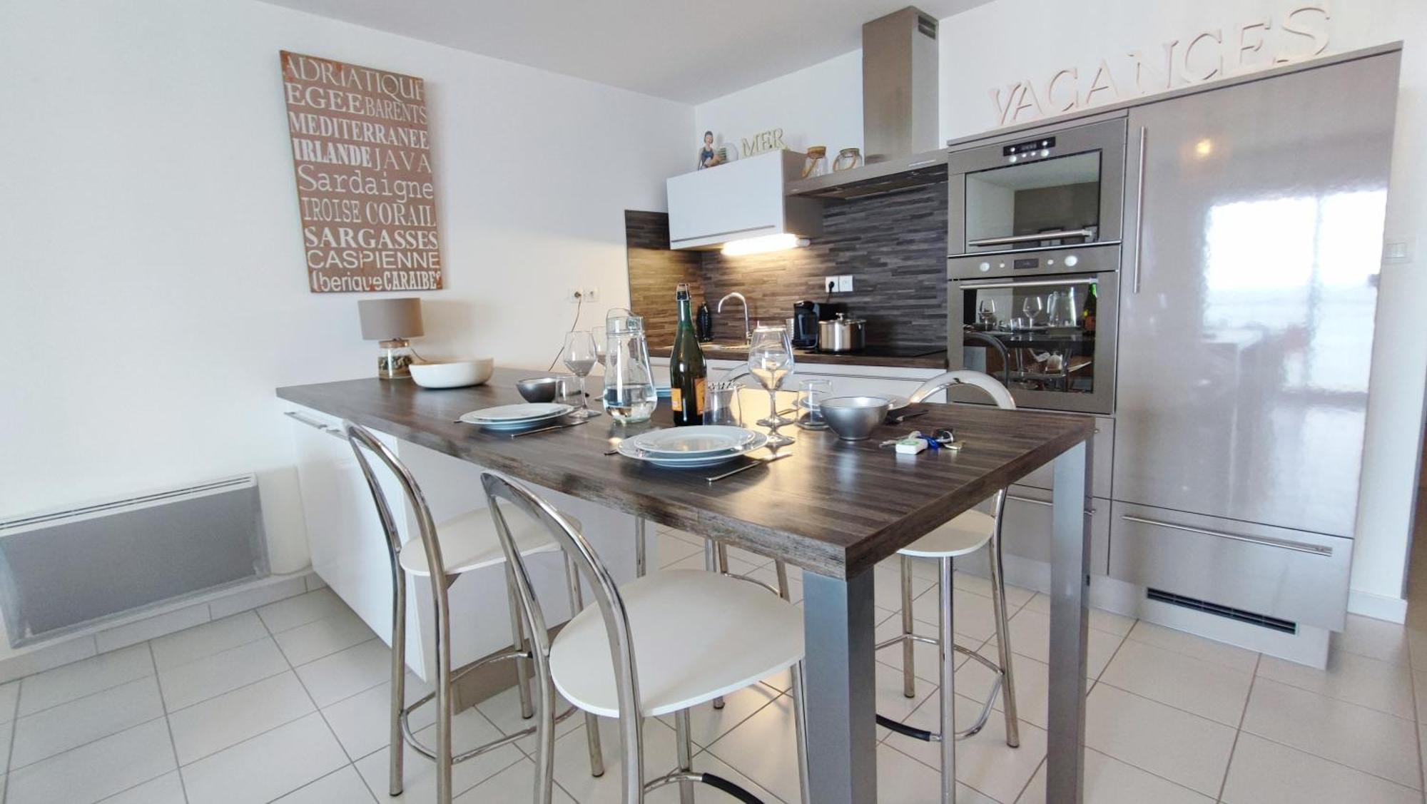 Reve Bleu - Vue Mer Exceptionnelle - Wifi - Draps Et Serviettes Inclus - Balcon Avec Mobilier De Jardin Apartment Penmarc'h Exterior photo